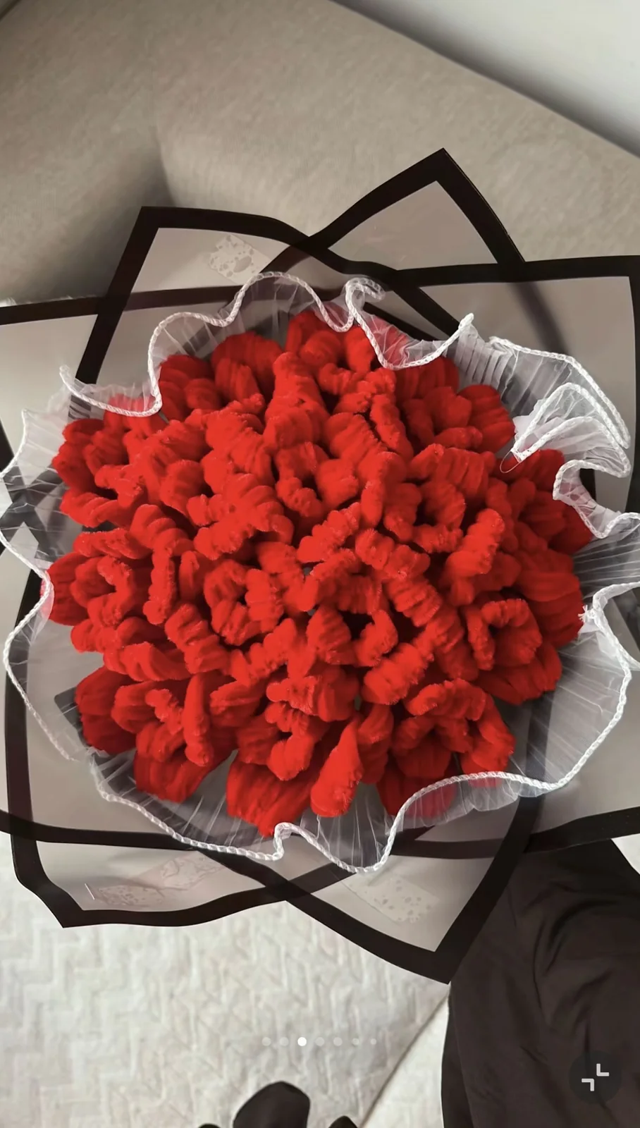 bouquet rouge